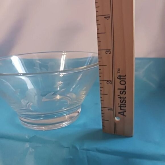 Princess house heritage set of 4 bowls plate and ladle - Picture 7 of 14